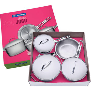 Jogo De Panelas Allegra 4 Peças Tramontina