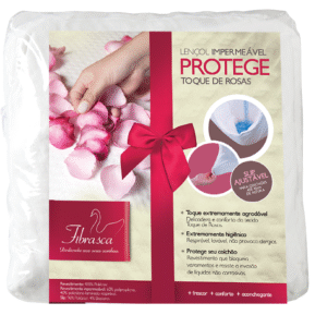Lençol Protege Rosas Impermeável